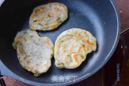 Make Onion-haired breakfast cake step 5