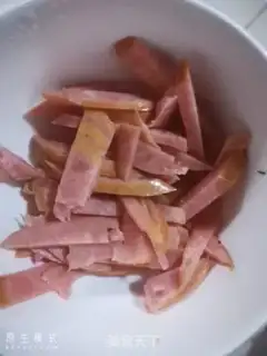 Make Celery fried sausage step 3