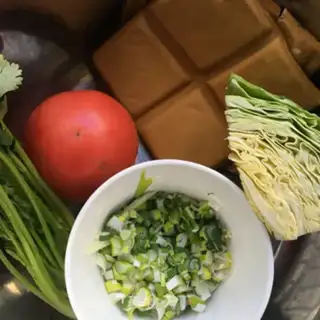 Make Home-to-home lamb fried step 2