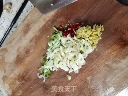 Make Garlic fans steam salsa step 7