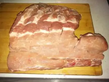 Make Pickles, chops step 1