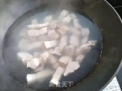 Make Chestnut red meat step 2