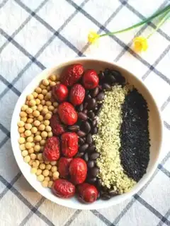 Make Pyramid black bean vegetable protein milk step 0