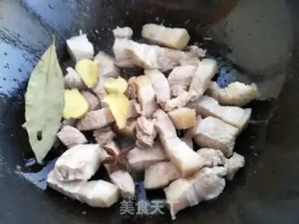 Make Chestnut red meat step 3