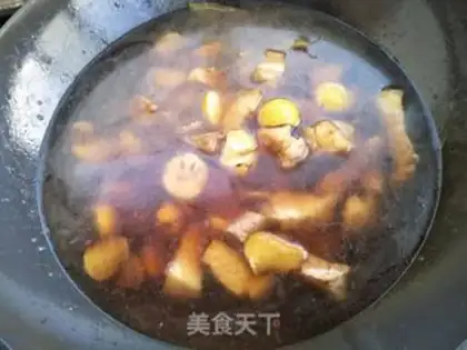 Make Chestnut red meat step 4