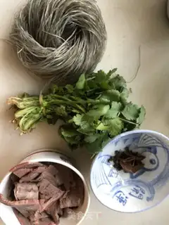 Make Beef fan soup step 0