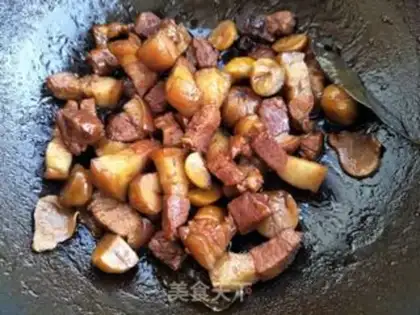 Make Chestnut red meat step 5