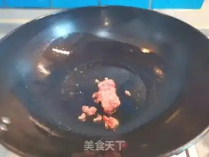 Make Pyramid laced beans step 1