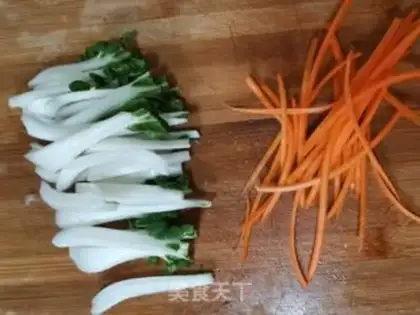 Make Garlic fans steam salsa step 16
