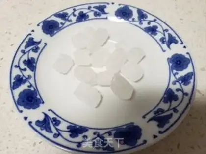 Make Pyramid laced beans step 4