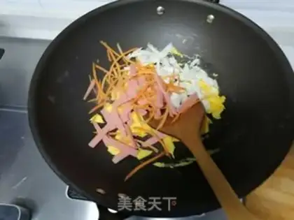 Make Three fresh noodles step 6