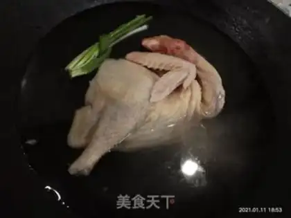 Make White pheasant step 1