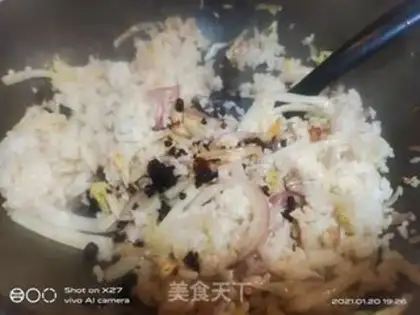 Make The cabbage onions step 3