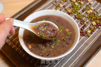 Make The salty beef porridge step 6