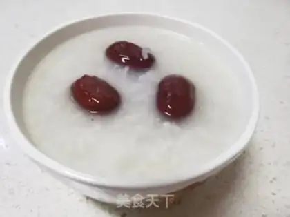Make Red-tree rice congee step 7