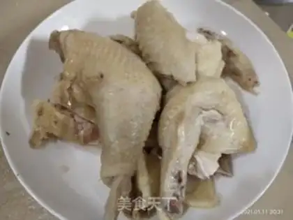 Make White pheasant step 3