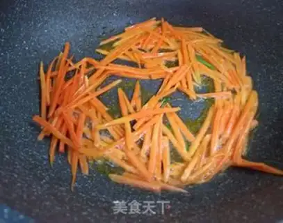 Make Creamed carrots step 2