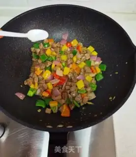 Make Pepper beef step 12