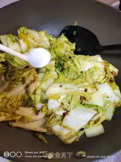 Make Godmother chili sauce and cabbage step 5