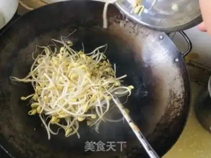 Make Soybean sprouts dry step 3