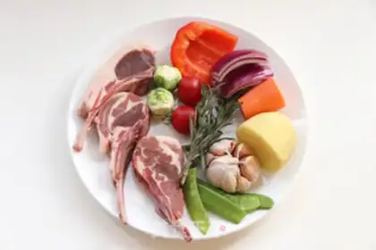 Make A lamb chop step 0