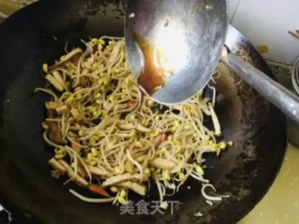 Make Soybean sprouts dry step 6