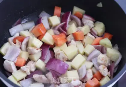 Make Curry chicken step 5