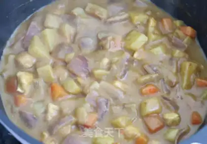 Make Curry chicken step 7