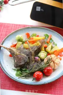 Make A lamb chop step 9