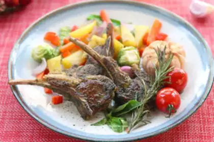 Make A lamb chop step 10
