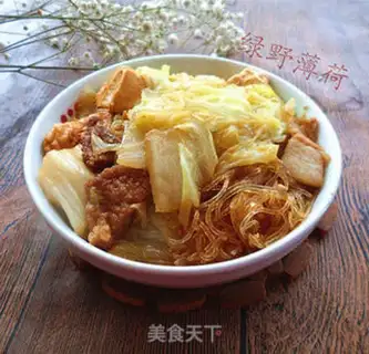 Make Big cabbage tofu step 8