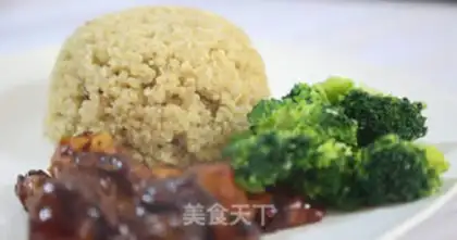 Make Take chicken-legged quinoa step 8