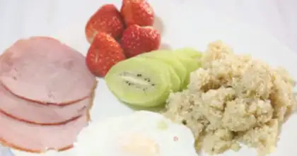 Make quinoa fruit step 4