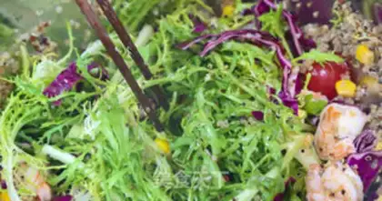 Make Quinoa diet salad step 7