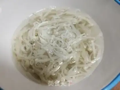 Make Frozen needle mushrooms step 6