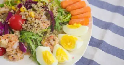 Make Quinoa diet salad step 8
