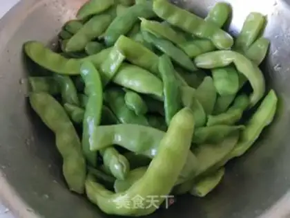 Make The spinal cuisine is frozen beans step 8