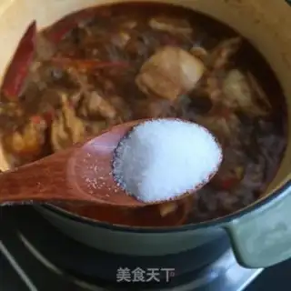 Make Red-burned goat meat step 10