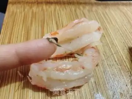 Make Shrimp tofu step 2