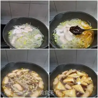 Make Fried tofu sprouts step 6