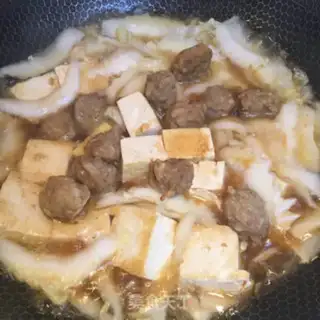 Make Bean bean curry step 6