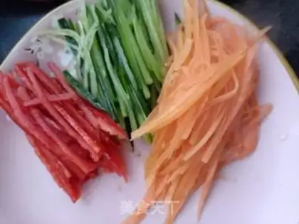 Make Old Beijing noodles step 5