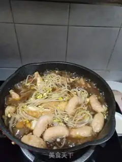 Make Fried tofu sprouts step 8