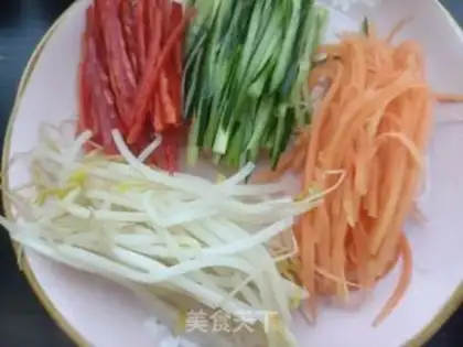 Make Old Beijing noodles step 6