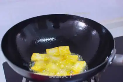 Make Fish tofu fans step 3