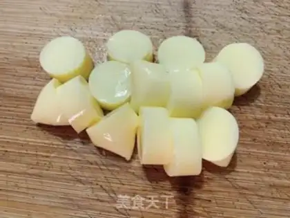 Make Shrimp tofu step 3