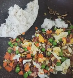 Make Five-colored rice step 3