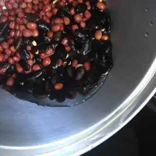 Make Black bean bean rice step 3