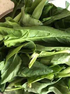 Make Scrambled spinach step 0