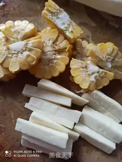 Make Corn mountain evaporation step 1